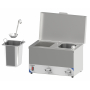 Bain marie à sauce compact 2 cuves