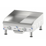 Electric grooved smooth griddle plate - Large