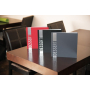 Carte des desserts Tendance rouge 4 vues
