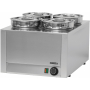 Bain-marie for sauce 4 containers