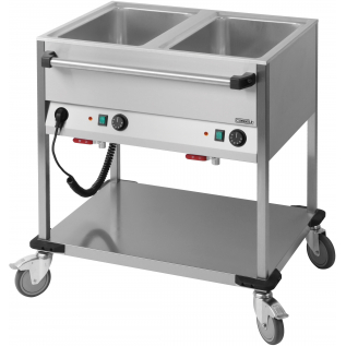 Speisen-Ausgabewagen, 2 x GN 1/1 quer